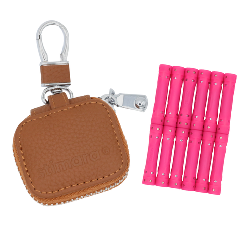 Stimagz Holiday Gift Set - Hot Pink / Brown